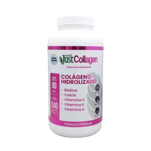 Just Hydrolyzed Collagen Bottle with 240 Tablets