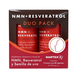 NMN + Resveratrol 2 Bottles of 60 Capsules