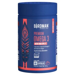 Birdman Premium Omega 3 Seaweed Base 80 Capsules