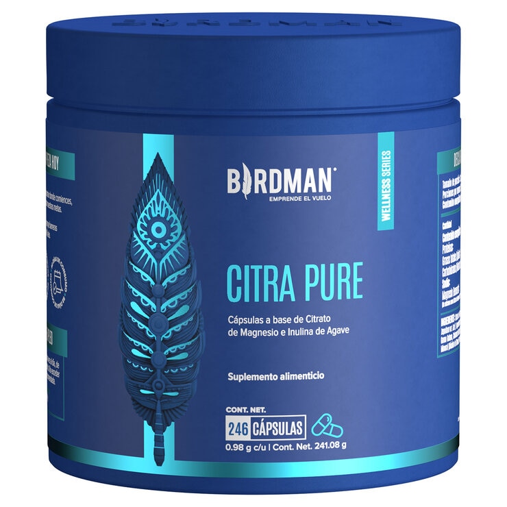 Birdman Magnesium Citrate 246 Capsules 1 Birdman Magnesium Citrate 246 Capsules