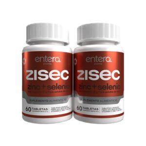 ZISEC Zinc and Selenium 2 Bottles of 60 Tablets each