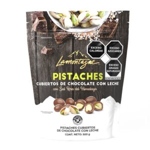 Lamontagne Pistachios Covered in Milk Chocolate 500 g
