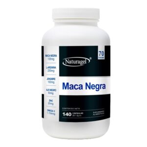Naturagel Black Maca 140 Capsules