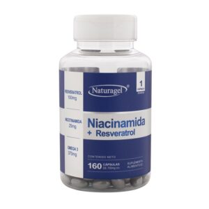 Naturagel Niacinamide + Resveratrol 160 capsules