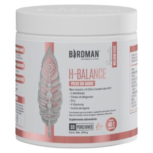 Birdman H Balance Inositol, Magnesium, L-Methylfolate Powder Unflavored 244 gr