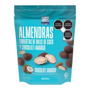 Edward Marc Almonds Covered in Coconut Candy and Dark Chocolate 907 g