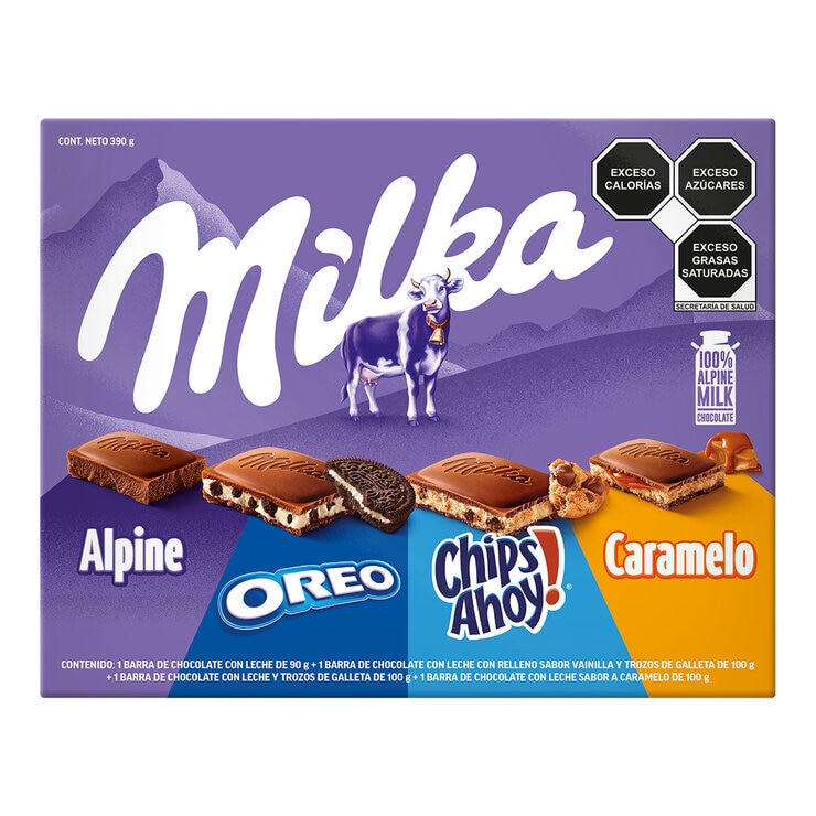 Milka Chocolate Assortment 4 pcs of 100 g 1 Milka Chocolate Assortment 4 pcs of 100 g