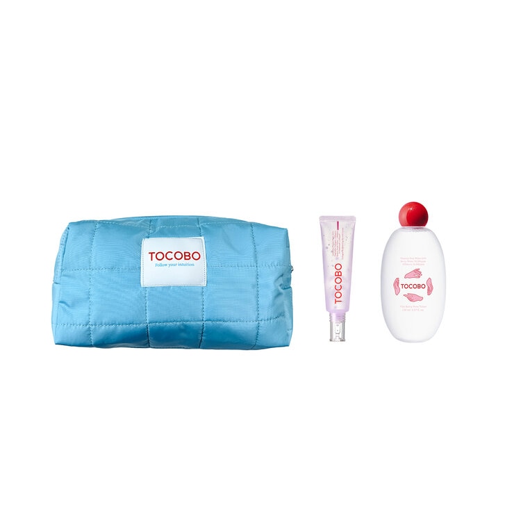Tocobo, Brightening&Calm, 2 Piece Set, Eye Contour and Toner 1 Tocobo, Brightening&Calm, 2 Piece Set, Eye Contour and Toner