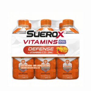 Suerox Vitamins Orange-Mango Flavor 630 ML 6pk