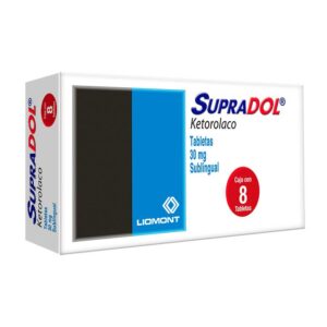 Supradol Sublingual 30 mg 8 Tablets