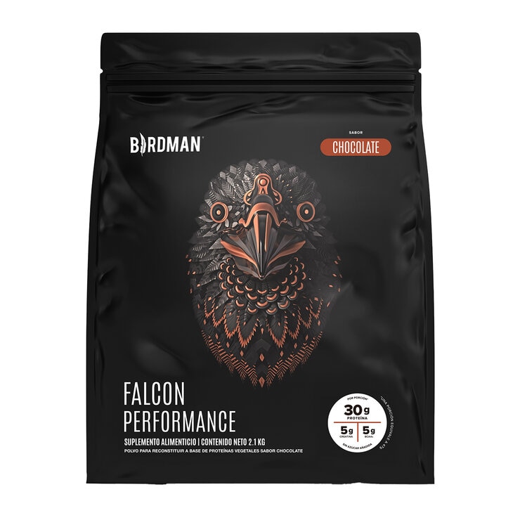 Birdman Falcon Performance Vegetable Protein Chocolate Flavor 2.1 kg 1 Birdman Falcon Performance Vegetable Protein Chocolate Flavor 2.1 kg