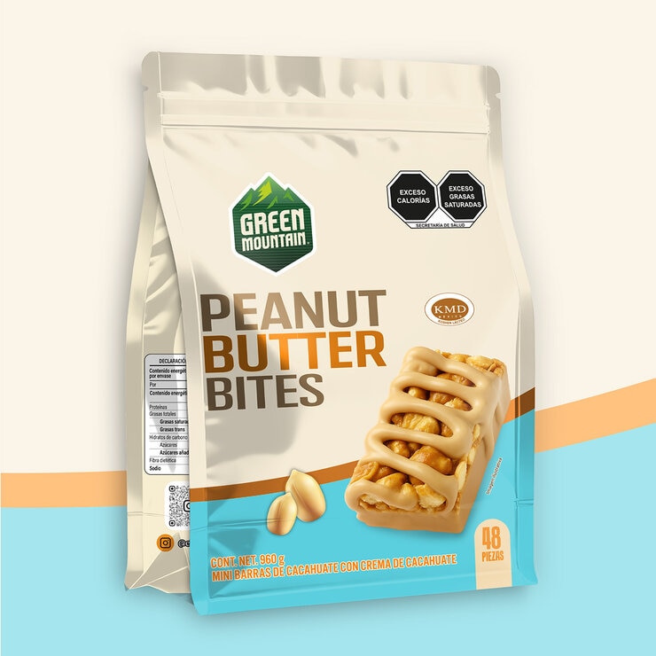 Green Mountain Bites Peanut Flavor 48g 1 Green Mountain Bites Peanut Flavor 48g