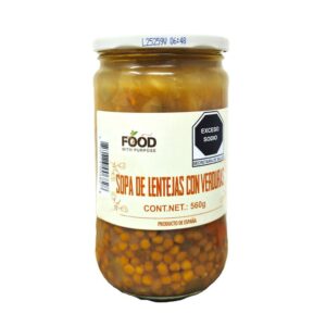 Food With Purpose Lentil Soup 2/560 g