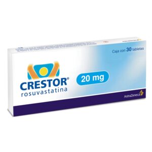 Crestor 20mg 30 Tablets