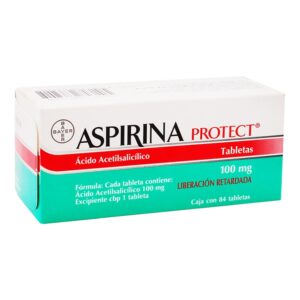Aspirin Protect 100mg 84 Tablets