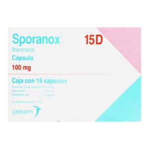 Sporanox 100mg 15 Capsules