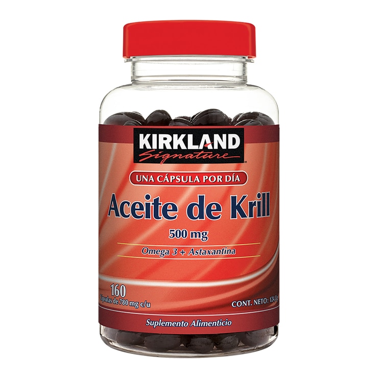 Kirkland Signature Krill Oil 500MG 160 capsules 1 Kirkland Signature Krill Oil 500MG 160 capsules