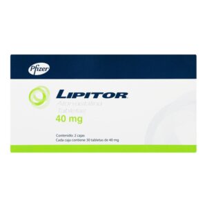 Lipitor 40mg 30 Tablets 1+1