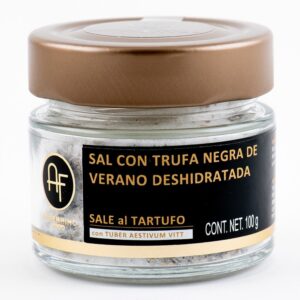Salt With Black Summer Truffle Appennino Jar with 100 g
