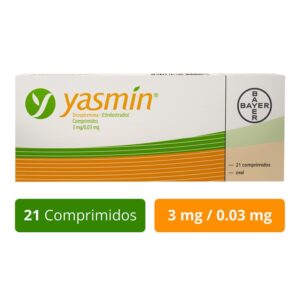 Yasmin 3mg/0.03mg 21 Tablets
