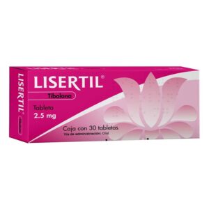 Lisertil Tibolone 2.5mg 30 Tablets