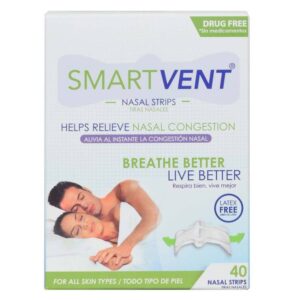Smartvent 40 Nasal Strips.