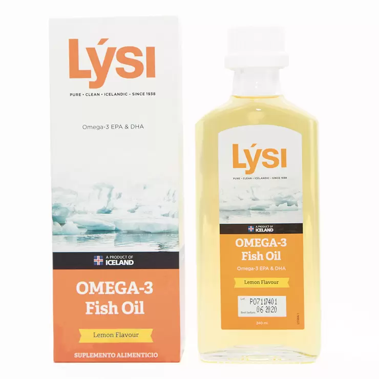 LYSI Omega 3 Fish Oil Lemon Flavor 1 LYSI Omega 3 Fish Oil Lemon Flavor
