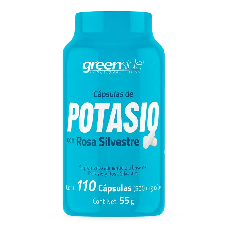 Greenside Potassium with Wild Rose 110 Capsules 1 Greenside Potassium with Wild Rose 110 Capsules
