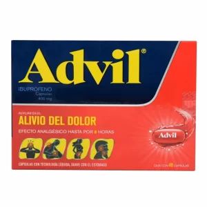 Advil Ibuprofen 400mg 40 Capsules