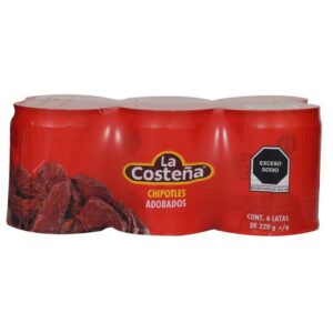 La Coste?a Chipotle Chiles 6 pcs of 220 g