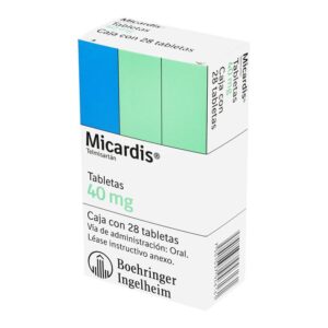 Micardis 40mg 28 Tablets