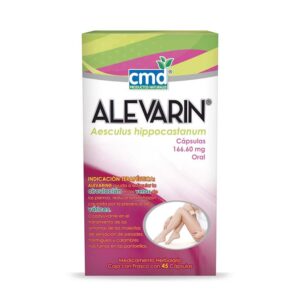 Alevarin Aesculus hippocastanum 166.60mg 3 pieces of 45 capsules each