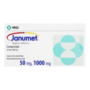 Janumet 50/1000 mg 56 Tablets