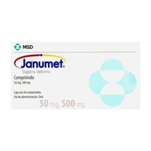 Janumet 50/500 mg 56 Tablets