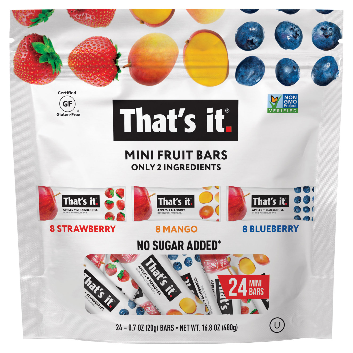 That's it Mini Fruit Bars, 24-count 1 That's it Mini Fruit Bars, 24-count