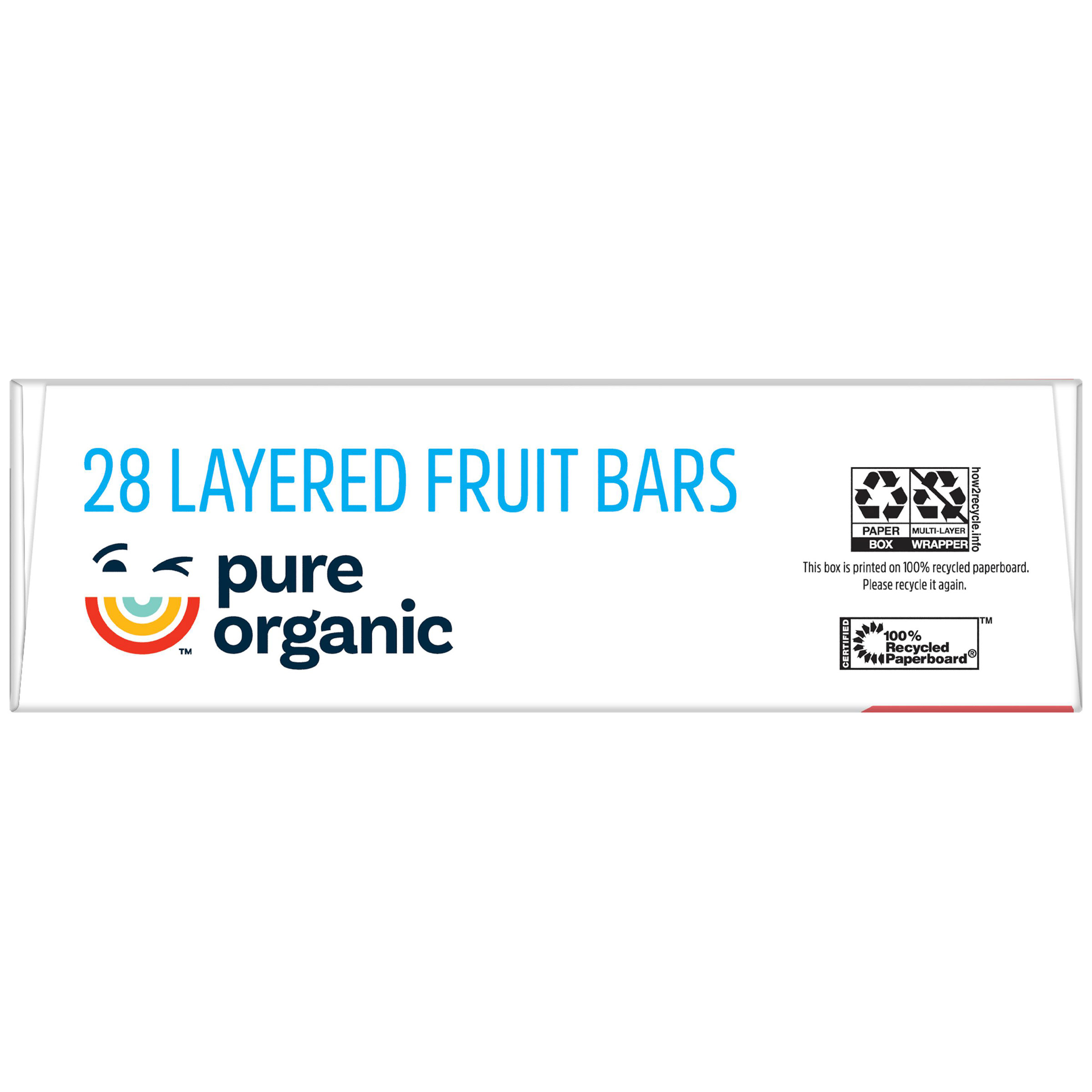 Pure Organic Layered Fruit Bars, Variety Pack, 0.63 oz, 28-count 6 Pure Organic Layered Fruit Bars, Variety Pack, 0.63 oz, 28-count - Image 6