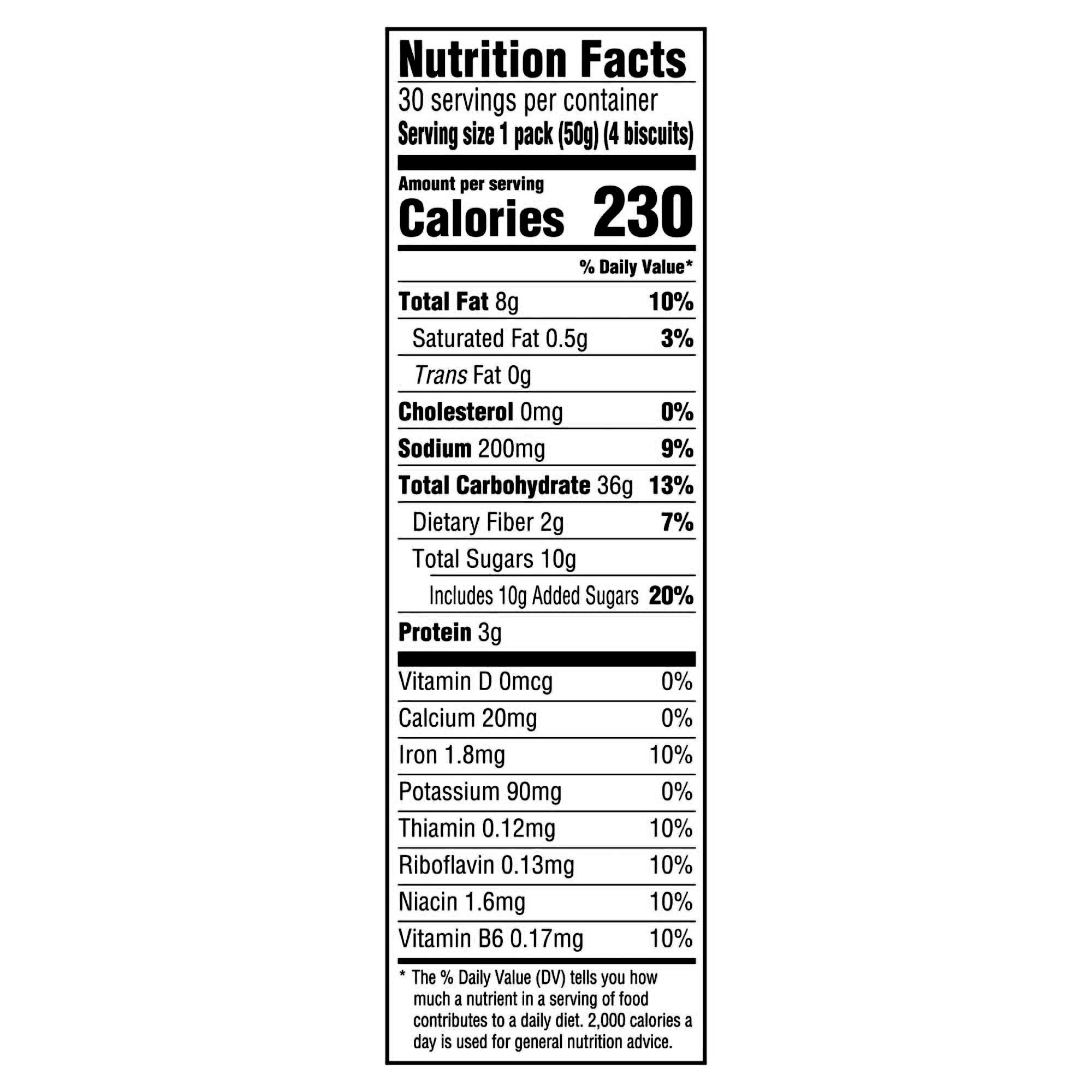 BelVita Breakfast Biscuit, Cinnamon Brown Sugar, 1.76 oz, 30-count 2 BelVita Breakfast Biscuit, Cinnamon Brown Sugar, 1.76 oz, 30-count - Image 2