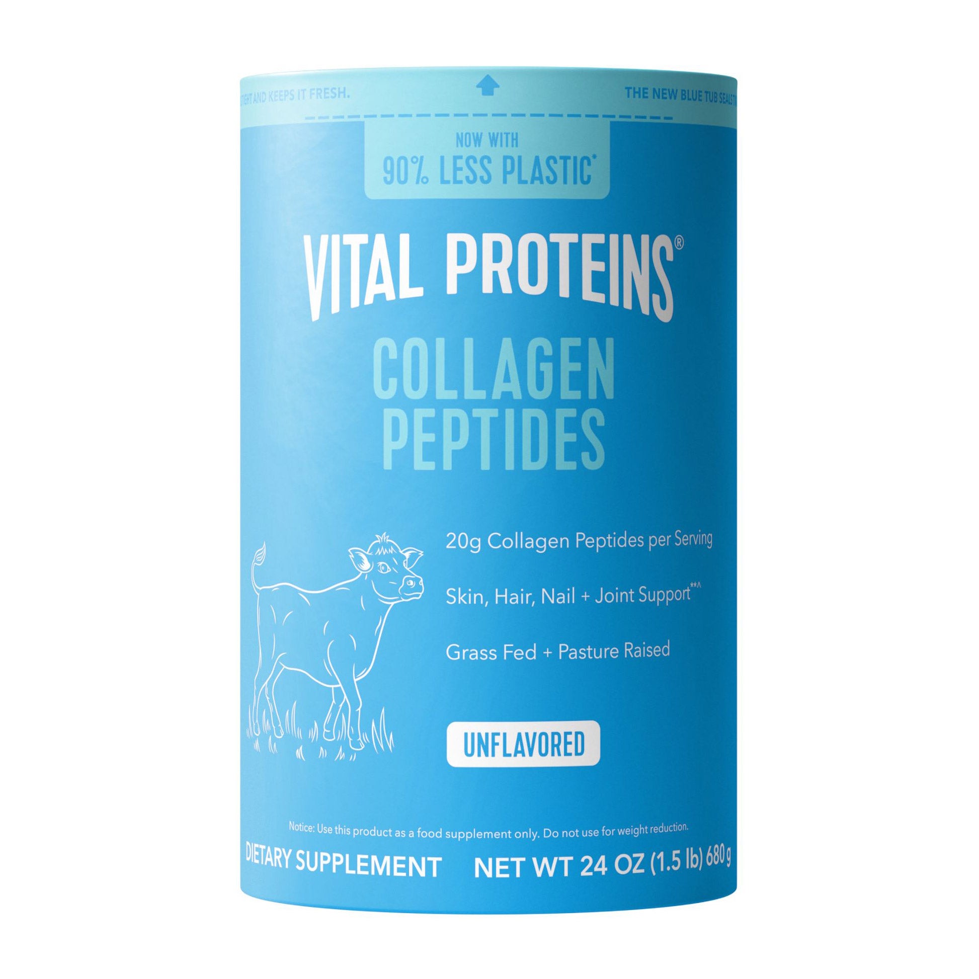 Vital Proteins Collagen Peptides, Unflavored, 1.5 lbs 1 Vital Proteins Collagen Peptides, Unflavored, 1.5 lbs