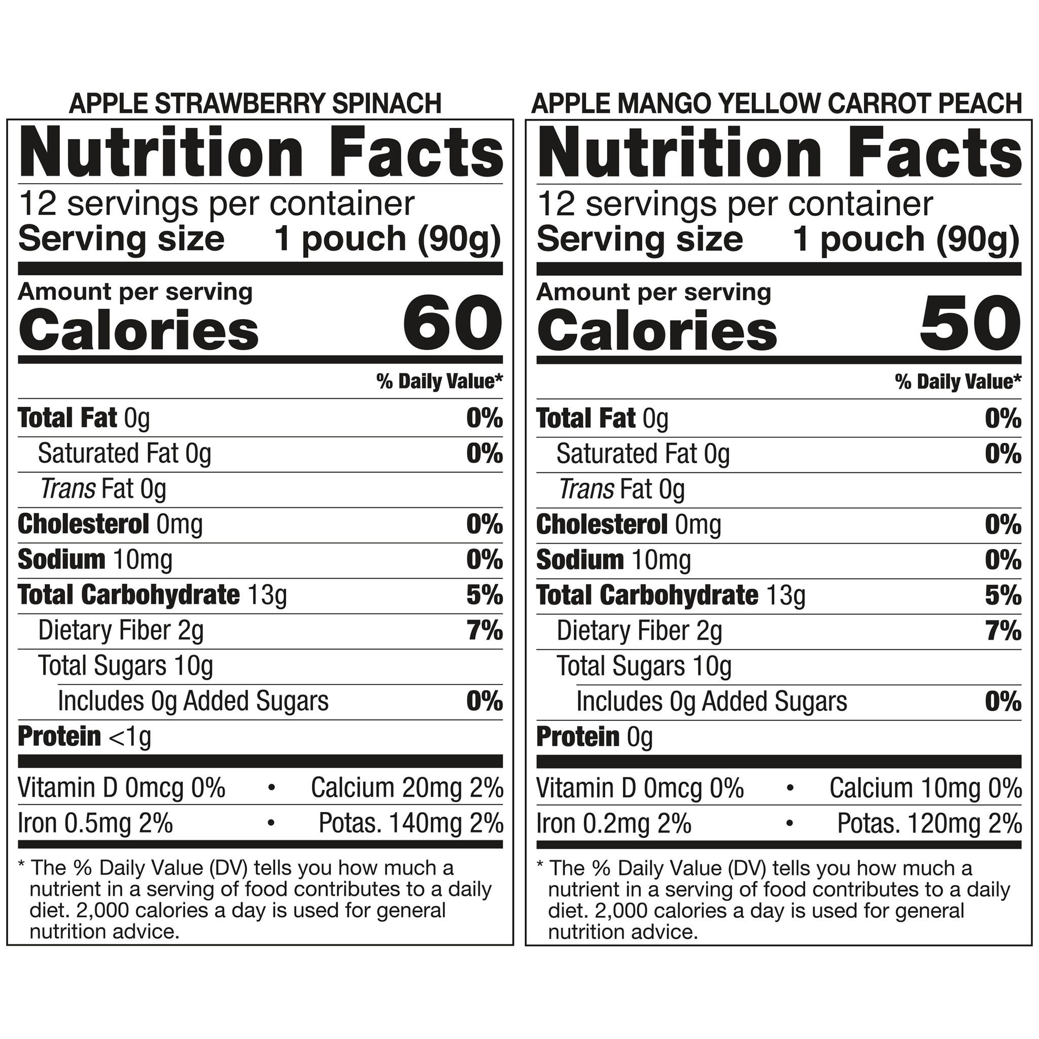 Kirkland Signature, Organic Fruit and Vegetable Pouches, Variety Pack, 3.17 oz, 24-count 3 Kirkland Signature, Organic Fruit and Vegetable Pouches, Variety Pack, 3.17 oz, 24-count - Image 3