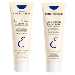 Embryolisse Lait-Creme Concentre Daily Face and Body Cream, 2.54 fl oz, 2-pack