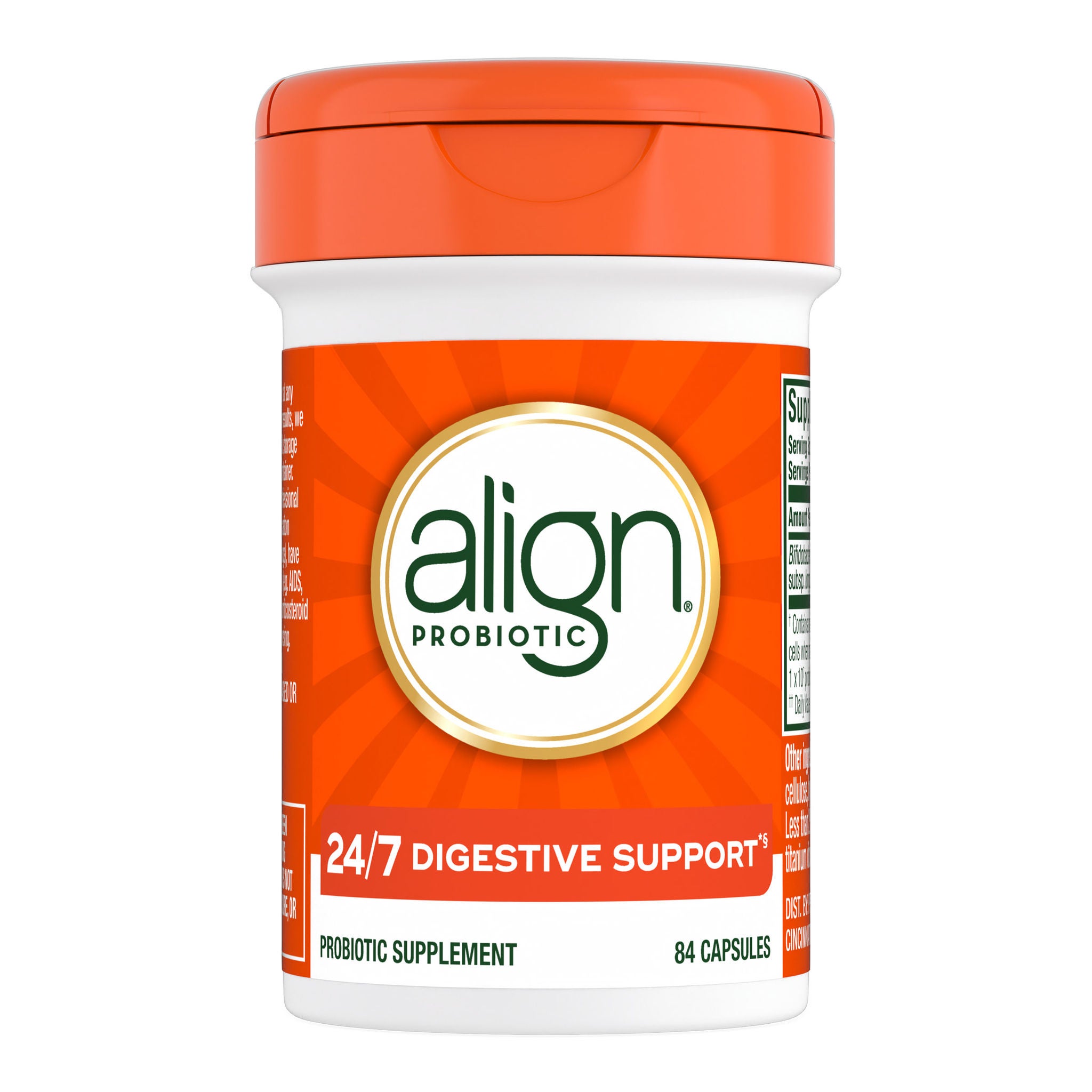 Align Daily Probiotic Supplement, 84 Capsules 3 Align Daily Probiotic Supplement, 84 Capsules - Image 3