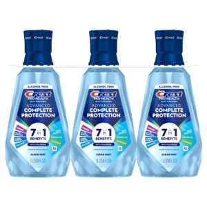 Crest Pro-Health Advanced Mouthwash, 33.8 fl oz, 3-pack