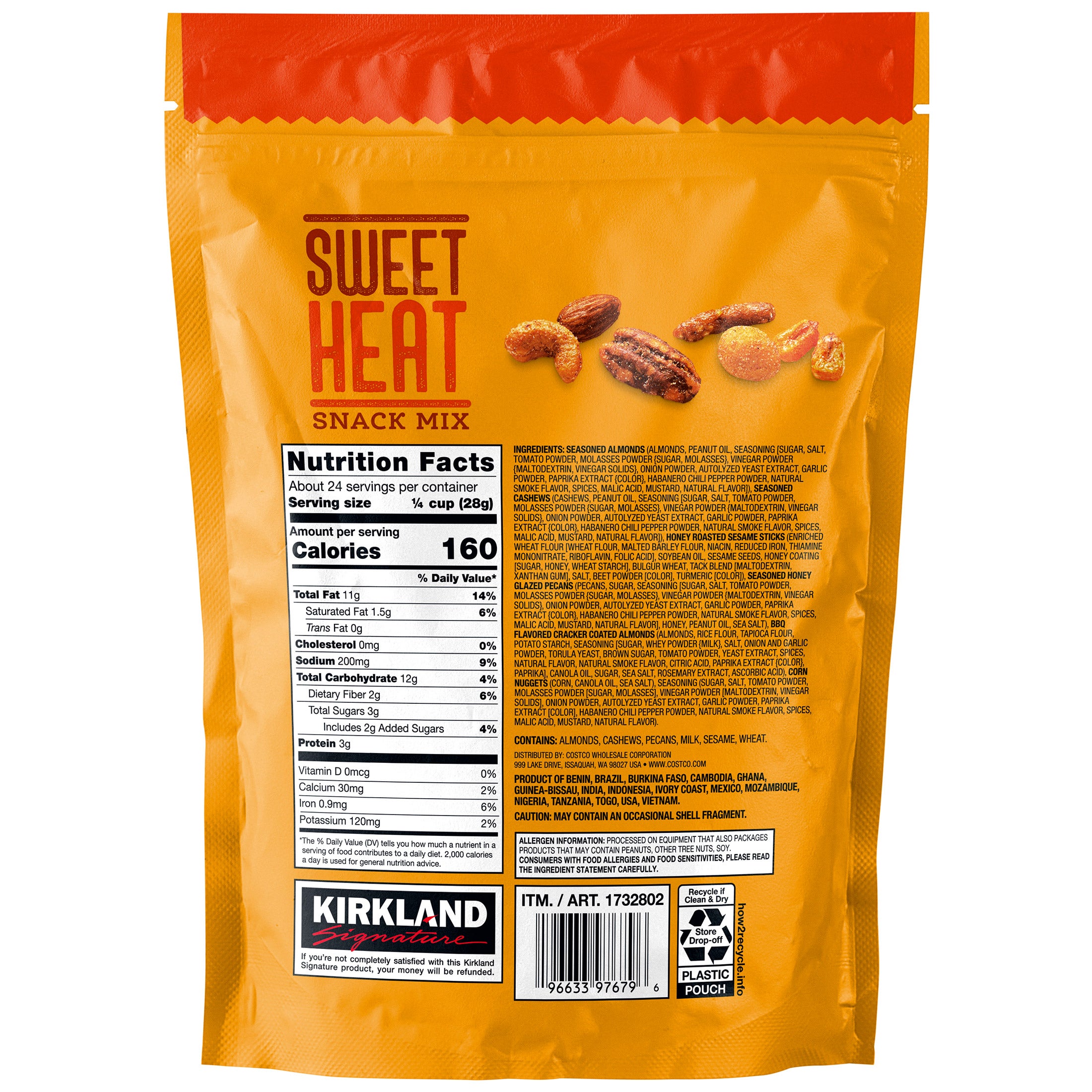 Kirkland Signature Sweet Heat Snack Mix, 24 oz 2 Kirkland Signature Sweet Heat Snack Mix, 24 oz - Image 2