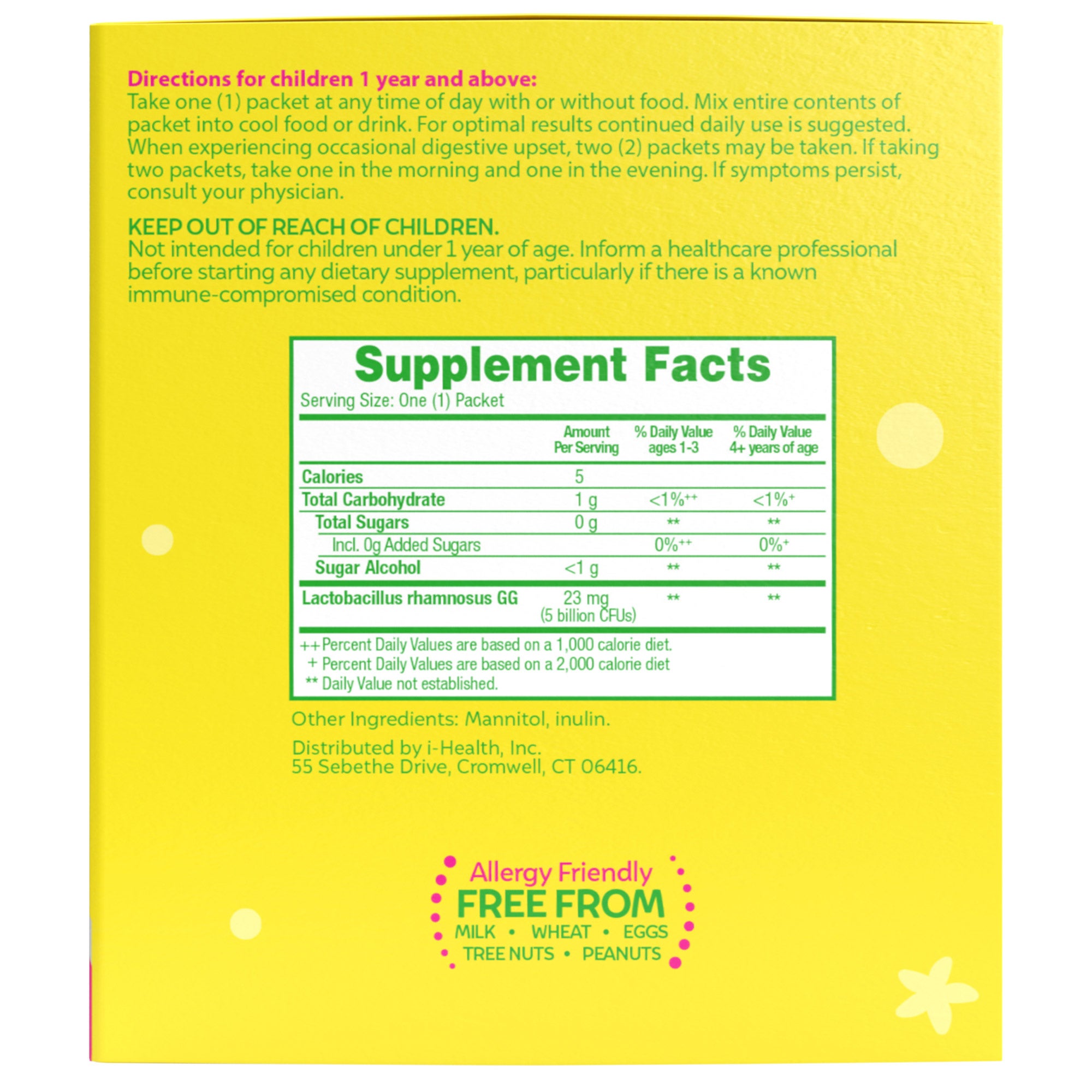 Culturelle Kids Purely Probiotic Packets, 60 Packets 4 Culturelle Kids Purely Probiotic Packets, 60 Packets - Image 4