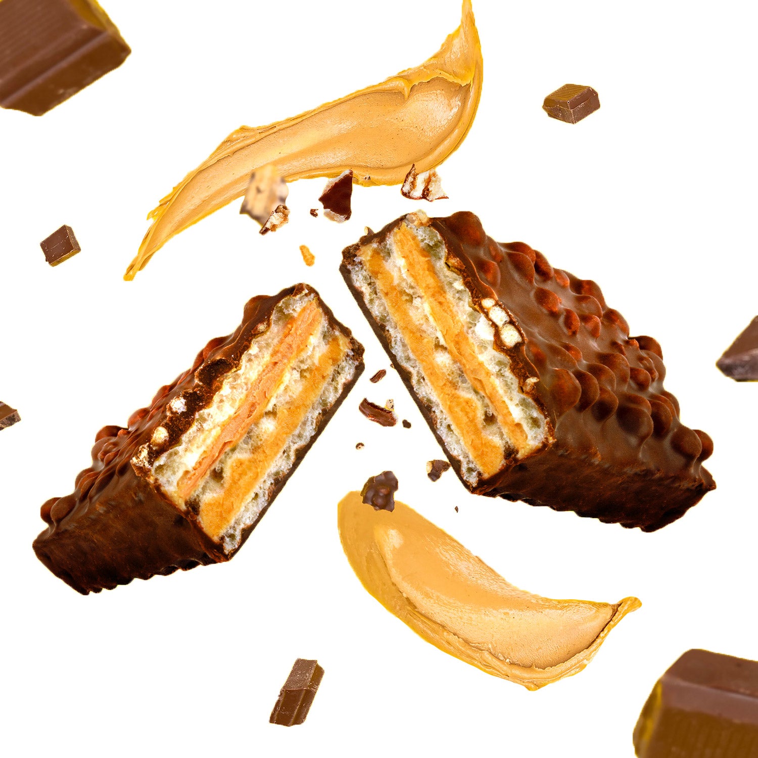 Fitcrunch Wafer Protein Bars, 16g Protein, Chocolate Peanut Butter, 1.59 oz, 18-count 6 Fitcrunch Wafer Protein Bars, 16g Protein, Chocolate Peanut Butter, 1.59 oz, 18-count - Image 6
