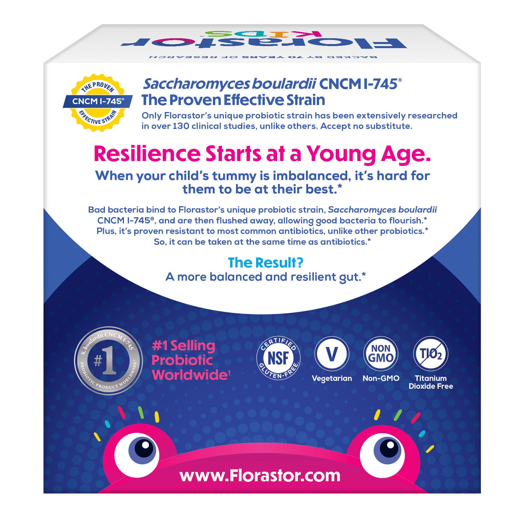 Florastor Kids Probiotic, 60 Sticks 4 Florastor Kids Probiotic, 60 Sticks - Image 4