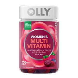 Olly Women's Multivitamin Gummy, 200 Gummies