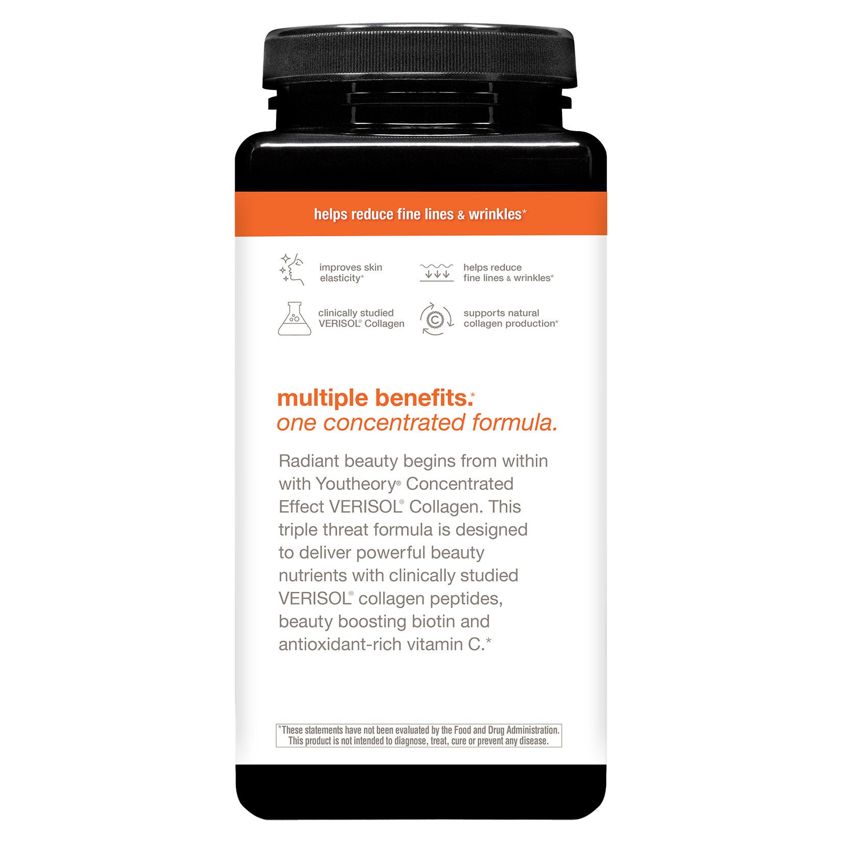 Youtheory Concentrated Effect Verisol Collagen with Biotin, 345 Count 3 Youtheory Concentrated Effect Verisol Collagen with Biotin, 345 Count - Image 3