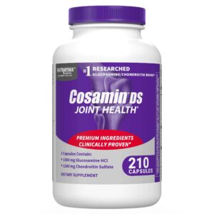 Cosamin ® Ds with Glucosamine & Chondroitin for Joint Health, 210 Capsules