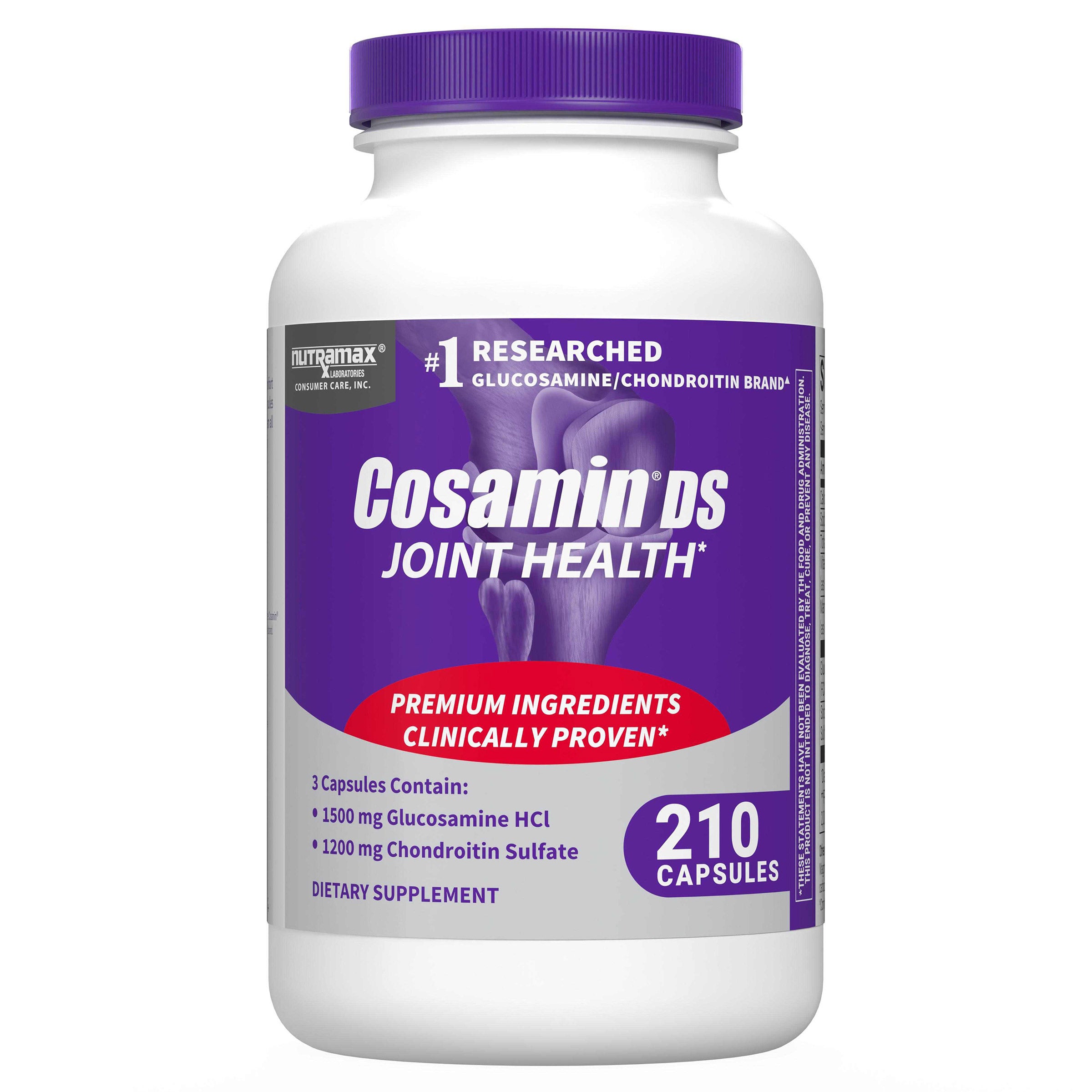 Cosamin ® Ds with Glucosamine & Chondroitin for Joint Health, 210 Capsules 1 Cosamin ® Ds with Glucosamine & Chondroitin for Joint Health, 210 Capsules